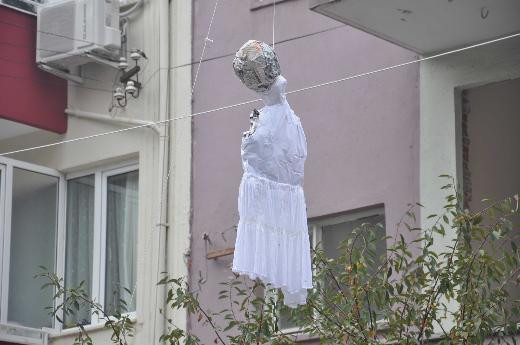 Kız yurdu önünde bulundu - Resim: 1