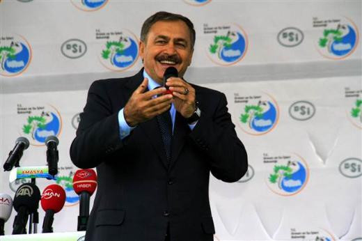 Bakan Veysel Eroğlu'nun zor anları - Resim: 3