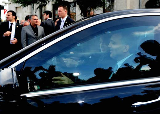 Erdoğan liderleri namaza götürdü - Resim: 3