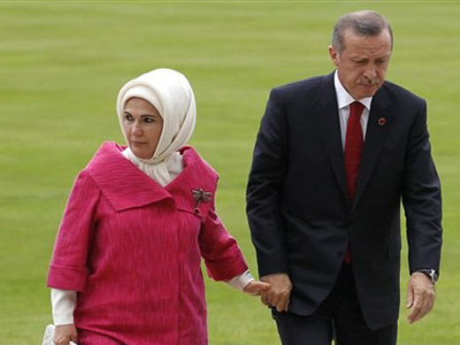 Emine Erdoğan'ın gelinlikli fotoğrafına bakın hiç görmediniz