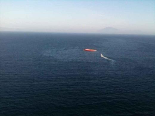 Türk gemisi alabora oldu - Resim: 1
