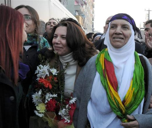 Tutuklu BDP'li vekillerin tahliye sevinci - Resim: 2