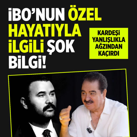 Kardeşi ağzından kaçırdı İbrahim Tatlıses'in sünnet yaşı duyanları şaşırttı!