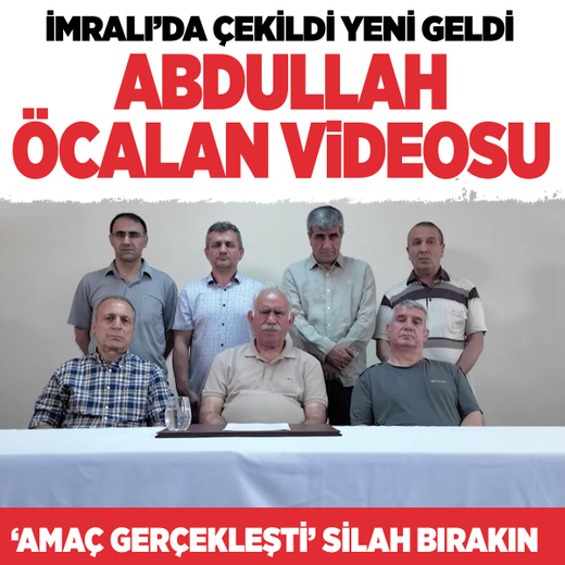 Bu ilk kez oluyor Abdullah Öcalan videosu geldi! İmralı'da çekildi bugün yayınlandı