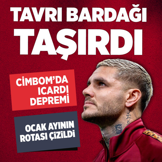 Galatasaray'dan Icardi için flaş karar! Derbideki tavrı bardağı taşırdı