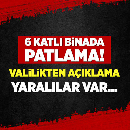 Güngören’de bodrum katta patlama: 2 kişi yaralandı