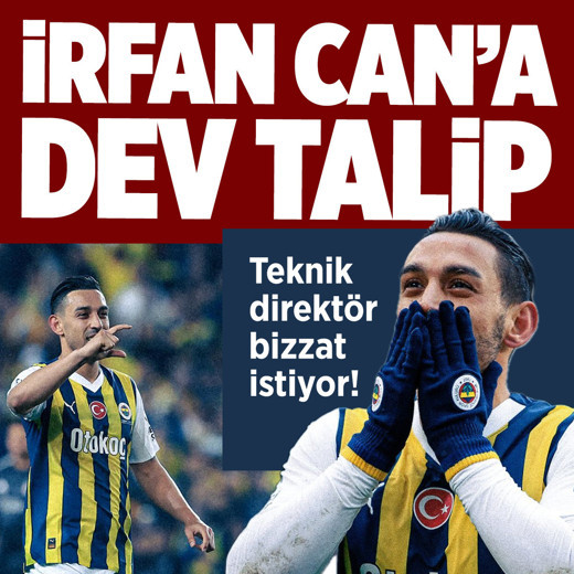 Fenerbahçe'de kadro dışı kalan İrfan Can Kahveci'ye dev talip