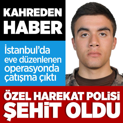 İstanbul'dan son dakika haberi! Çekmeköy'de özel harekat polisi şehit edildi