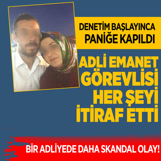 Kulu Adliyesi’nde kadın memur milyonlarca lirayı zimmetine geçirdi! Her şeyi itiraf etti