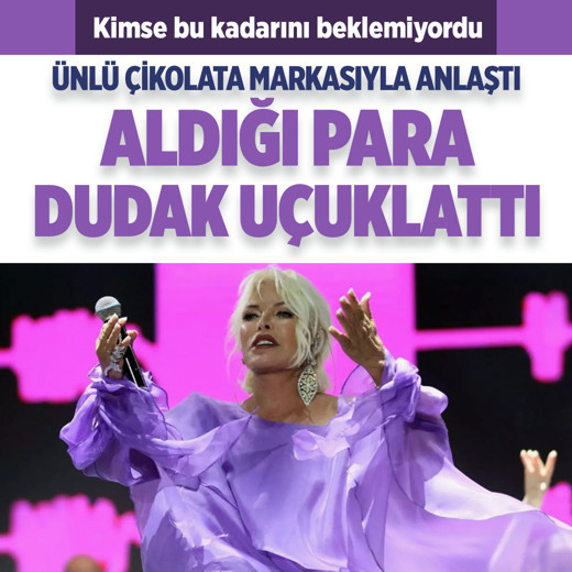 Ajda Pekkan'ın, ünlü çikolata markasıyla yaptığı reklam anlaşmasından aldığı para dudak uçuklattı