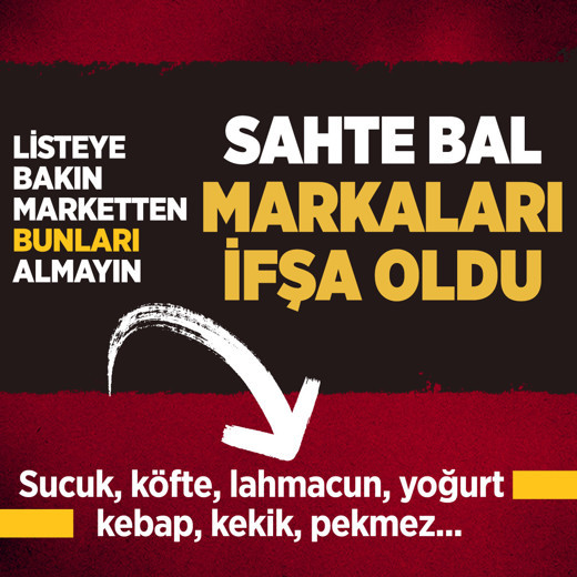 Sahte bal markaları ifşa listesi! Bu sucuk ve köfteyi almayın içinde meğer...