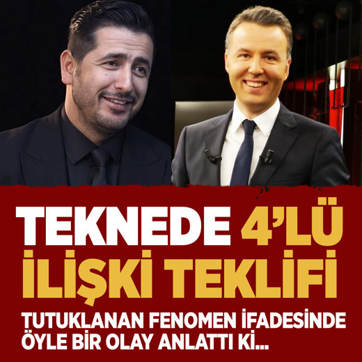 Taner Çağlı'nın ifadesindeki 4'lü cinsel ilişki teklifi! Mehmet Akif Ersoy ile teknede...