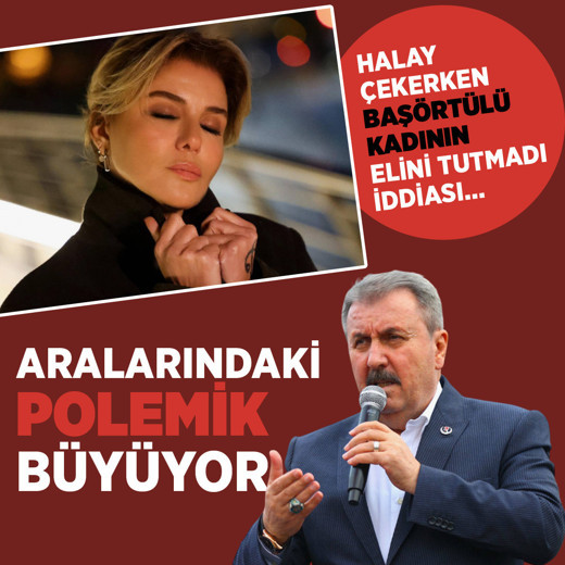 Gülben Ergen ile Mustafa Destici polemiği büyüyor