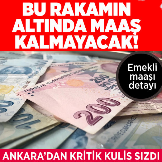 Ankara'dan kritik kulis sızdı! Bu rakamın altında maaş kalmayacak