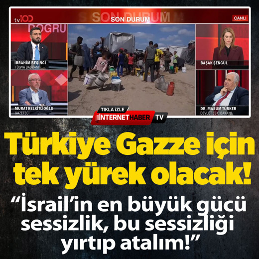 TÜGVA Başkanı İbrahim Beşinci: Katil İsrail’in en büyük gücü sessizlik, bu sessizliği yırtıp atalım!