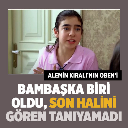 Görenler inanamadı! Alemin Kıralı'nın Oben'i Birsu Demir bambaşka biri oldu, son hali...