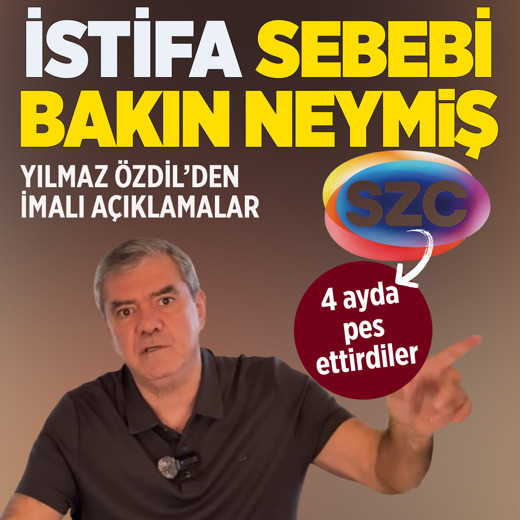Sözcü'den istifa eden Yılmaz Özdil konuştu! Hırsıza hırsız demeye...