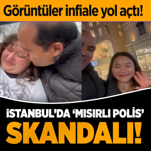 İstanbul'da Mısırlı polis skandalı! Taciz görüntülerini sosyal medyada paylaştı