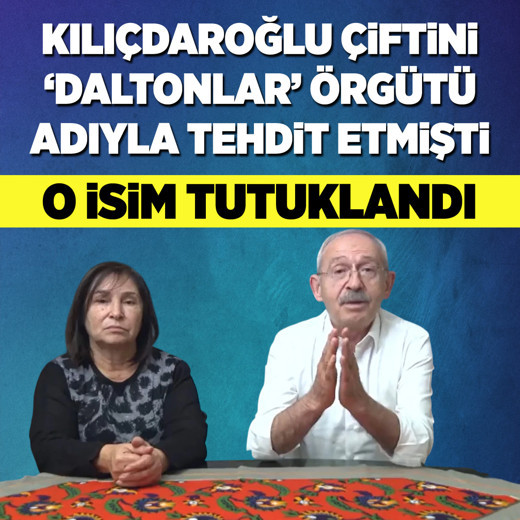 Kılıçdaroğlu çiftine yönelik tehdit iddiasında tutuklama