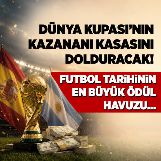 Dünya Kupası şampiyonu kasasını dolduracak