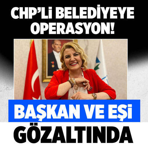CHP'li İzmit Belediyesi'ne operasyon! Belediye Başkanı Fatma Kaplan ve eşi gözaltında