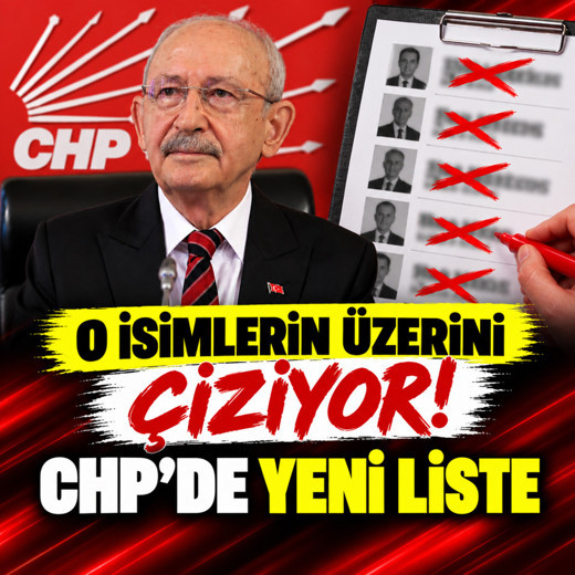O isimler kasımda ihraç edilecek! CHP'de yeni liste