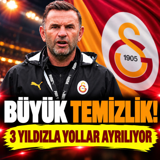Galatasaray'da büyük temizlik yolda! 3 yıldız devre arası yolcu