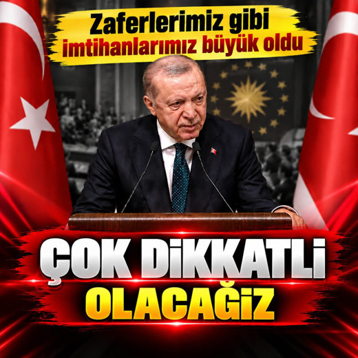 Cumhurbaşkanı Erdoğan'dan önemli açıklamalar: Bunlara karşı boyun eğmeyeceğiz