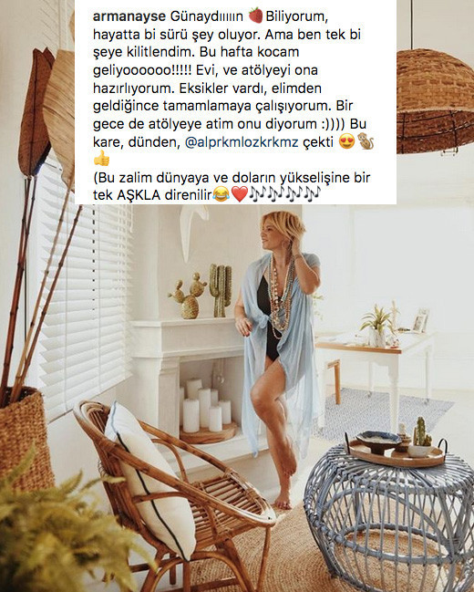 Ayşe Arman'dan eşi için müstehcen paylaşım! Gece kocam gelince onu... - Resim: 2