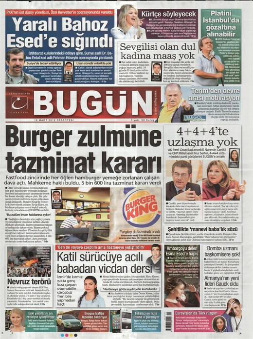 Günün en bomba manşeti Bugün'den - Resim: 3