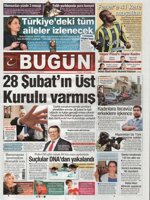 Günün manşeti Taraf'tan - Resim: 3