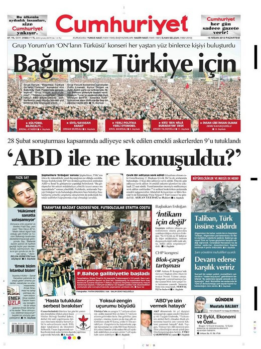 Günün manşeti Taraf'tan - Resim: 4