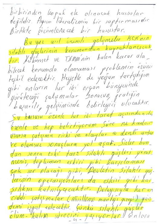 13 askeri şehit eden mektup - Resim: 4