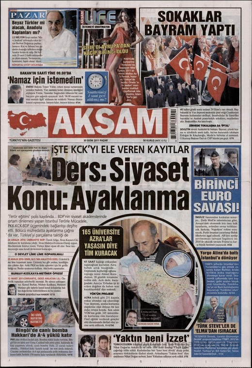 Günün en çarpıcı manşetleri - Resim: 1