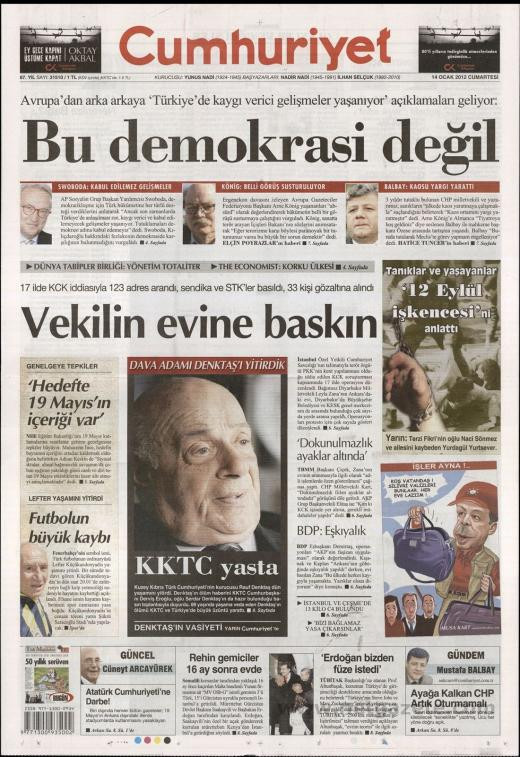 Tek tıkla günün en çarpıcı manşetleri - Resim: 4