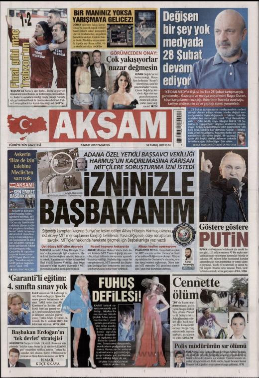 Günün en bomba manşetleri - Resim: 1