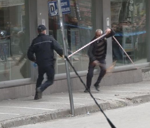 O kaçtı polis kovaladı - Resim: 3