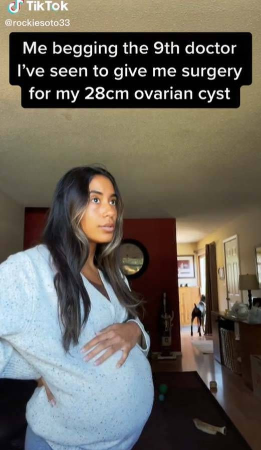 Karnı hamile gibi şişmeye başlayan kadın gerçeği öğrenince şok geçirdi! - Resim: 4