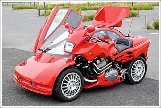 Yarısı motosiklet, yarısı araba - Resim: 4