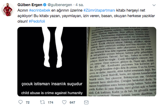 Çocuk istismarını anlatan Zümrüt Apartmanı kitabında iğrenç satırlar... Sosyal medyada infial - Resim: 2
