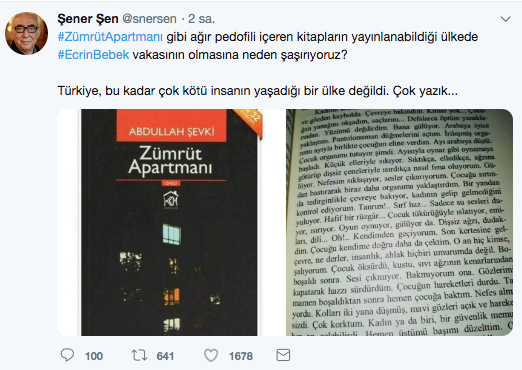 Çocuk istismarını anlatan Zümrüt Apartmanı kitabında iğrenç satırlar... Sosyal medyada infial - Resim: 1