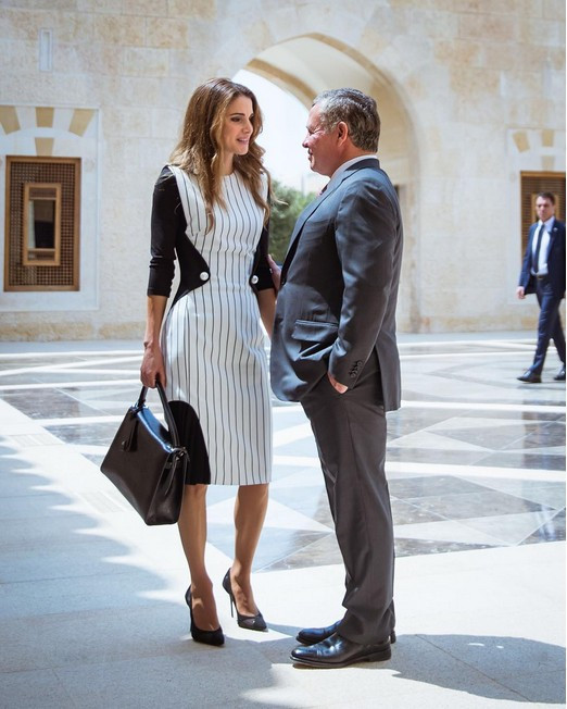 Ürdün Kralı Abdullah'ı eşi Kraliçe Rania solladı! Sıradan bir kızken... - Resim: 2