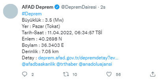 Sabah saatlerinde salladı! Deprem oldu AFAD şiddetini açıkladı - Resim: 0