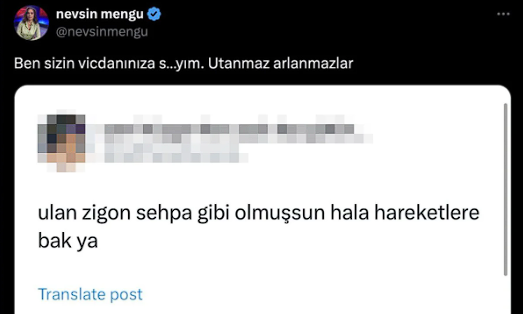 Nevşin Mengü o yorumu görünce çileden çıktı, ağzını bozdu! "Ben sizin vicdanınıza..." - Resim: 0