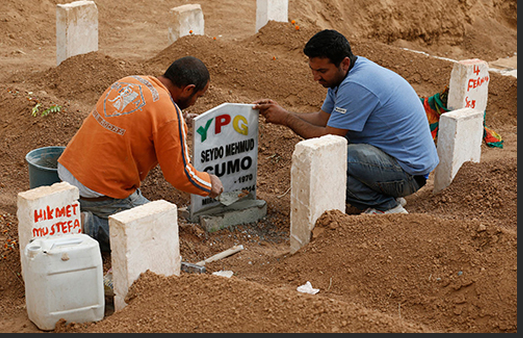 Suruç'ta ki 'Kobani' Şehitliği - Resim: 3