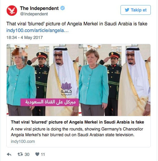 Merkel'in saçlarını buzlamışlardı işin aslı meğer çok başkaymış! - Resim: 2