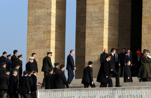 YAŞ toplantısı öncesi Anıtkabir ziyareti! - Resim: 4