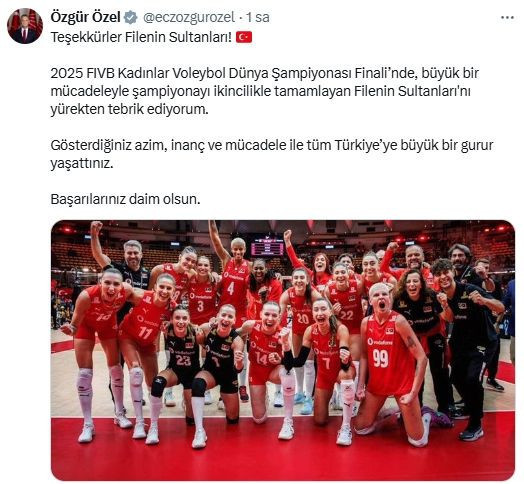 Filenin Sultanları'na tebrik mesajları - Resim: 4