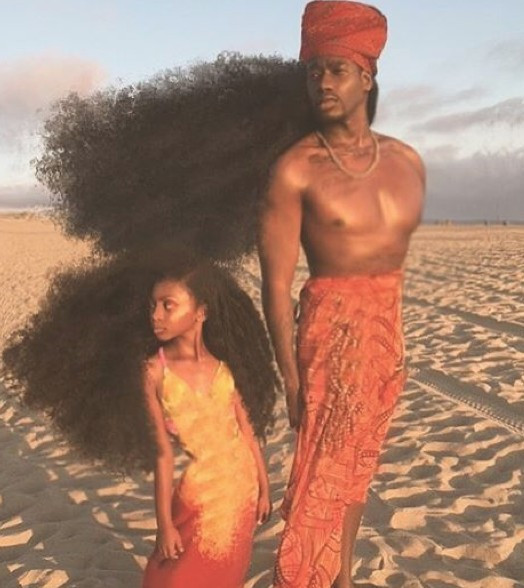 Baba kız saçlarıyla fenomen oldu! Şunlara bakın - Resim: 3