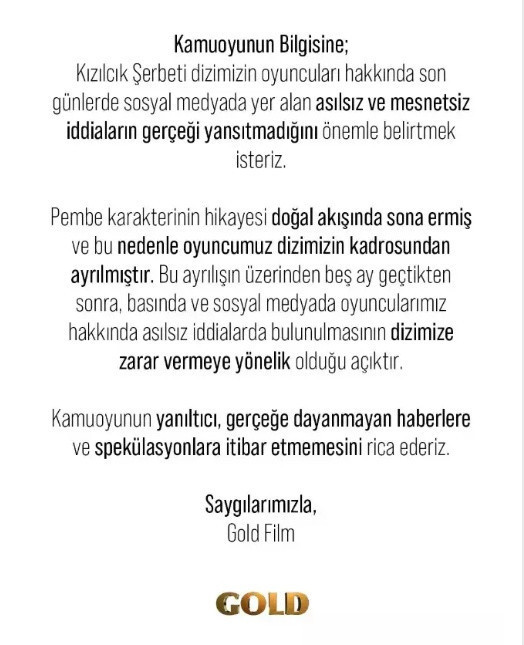 Skandalları bitmiyor! Kızılcık Şerbeti dizisi hakkında yapımcıdan açıklama... - Resim: 0